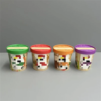 Instantnoedelbeker van 500 ml